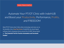 Tablet Screenshot of indehub.com